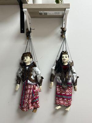 Burmese puppets