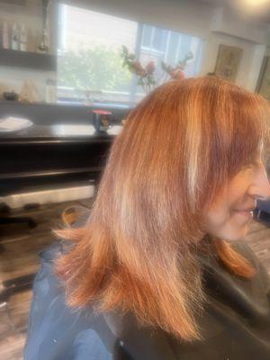 Color correction , before