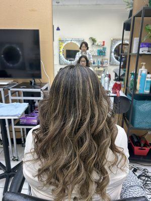 Balayage ombré by Tina