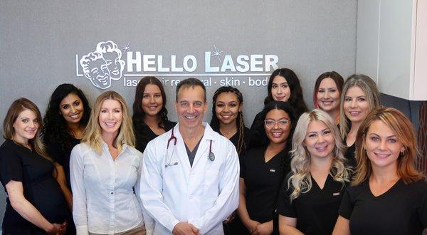 Dr. Marcuzzo opened Hello Laser in 2001. Our certified laser technicians and aestheticians are some of the most experienced in Arizona.