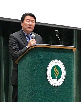 Speaking at Sac State