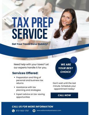 tax prep service