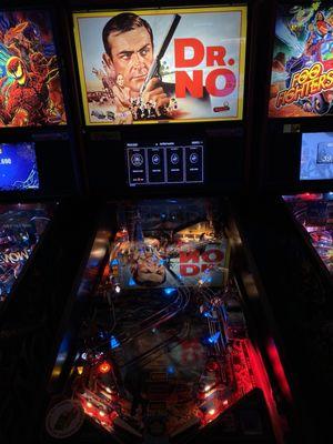 Dr. No Pinball (Super Abari Game Bar: Charlotte, NC- Belmont Neighborhood)