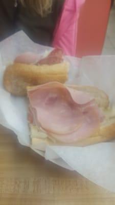 This is the "Italian hoagie". Eat at your own risk.