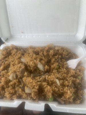 Beef fried rice