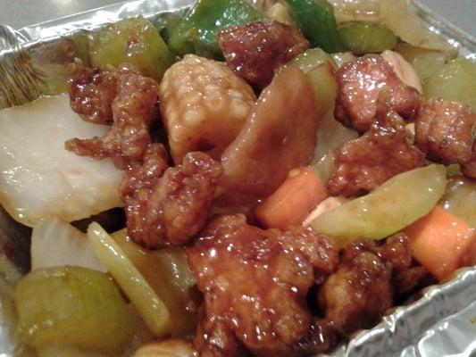 Kung pao chicken - nice!