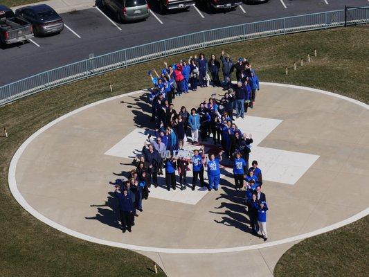 WGA Staff's recognition of Colon Cancer Awareness Month