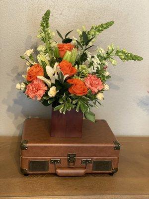 Arrangement received