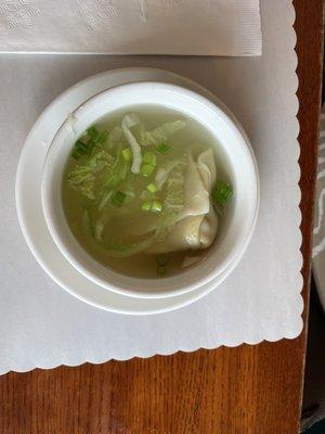 Wonton Won Ton Soup