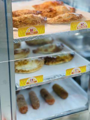 Empanadas and croquetas