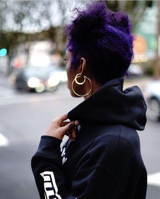 Pop of Purple by Nelly