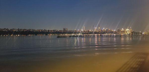 The view of NYC if you eat outside.