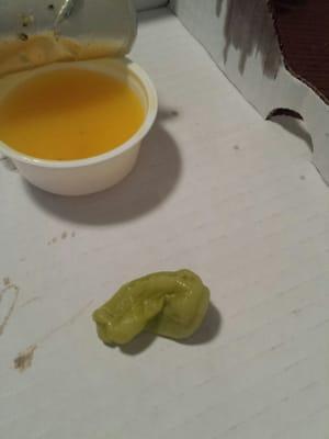 Really, what's the point of giving me this tiny shriveled up pepper?