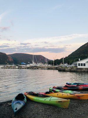 Post sunset kayak tour