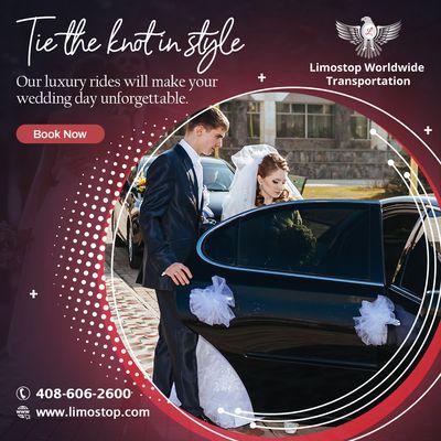 Arrive in style on your special day! Our wedding transportation service ensures a smooth,