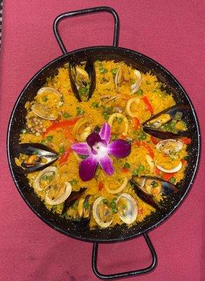 Paella de mariscos