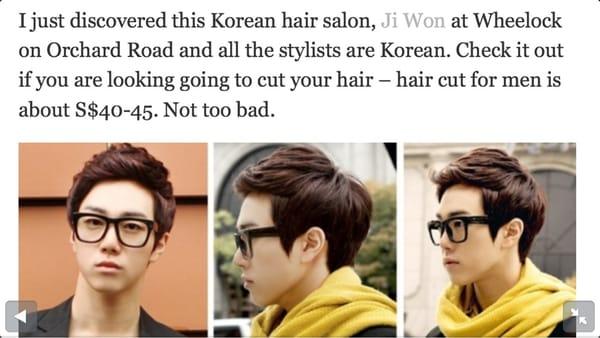 This is the hair cut I wanted but failed completely by Jim Jeon.