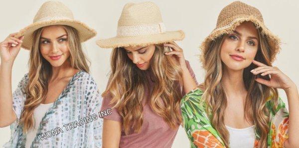 Spring / Summer Collection only @ www.wonatrading.com
 #summer #wonatrading #ss2022 #ss22 #wholesale #hats #wholesalehat #beachhats