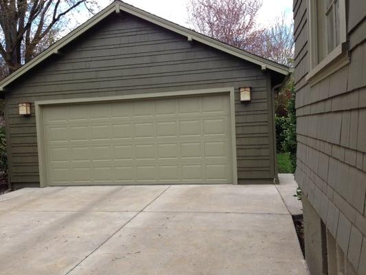 Salem, Oregon: Detached garage construction to complement classic downtown home. See more http://remodelsalem.com/portfolio/