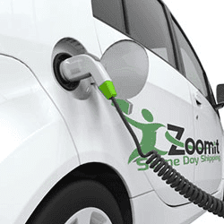 Zoomit is committed to keeping the environment clean with it's hybrid and electric vehicles.