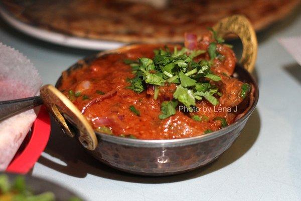 Karahi Lamb ($14.99) - good! Tender lamb and flavorful sauce. It's mostly sauce and vegetables though: very little meat.