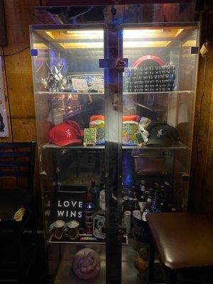 Bar merchandise for sale