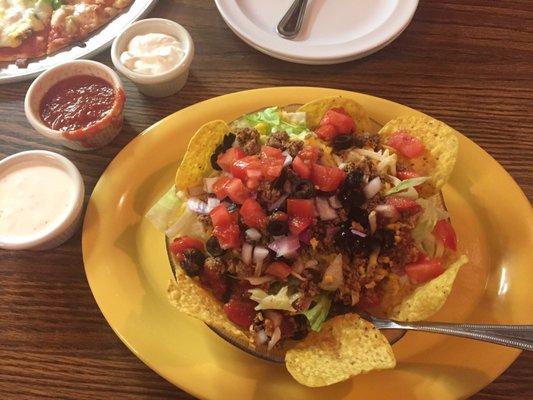 The Small Taco Salad