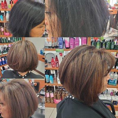 Color, Highlights, and Cut by Whitney