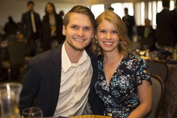 Dr. Timothy Prewitt with wife Morgan Prewitt.