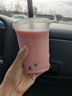 Strawberry Boba Tea