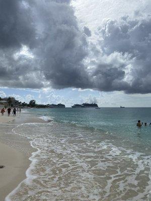 Ship in Grand Cayman