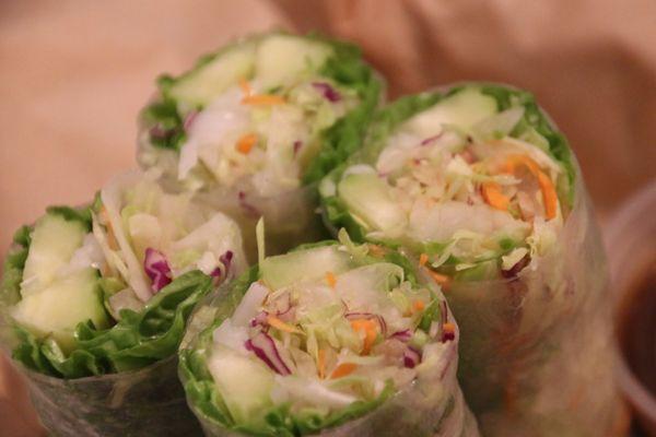 FRESH Spring Rolls (Fried also available)