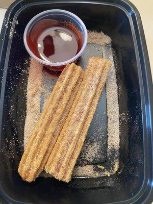 Strawberry churro