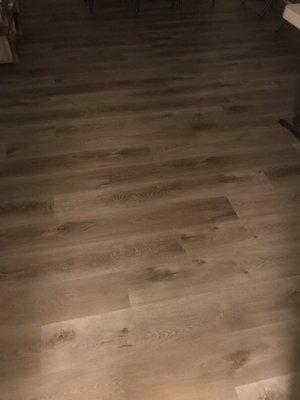 New flooring