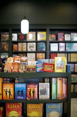 Lot's of fun board games, card games, and puzzles! Blickenstaffs hosts boardgame nights every Thursday evening.