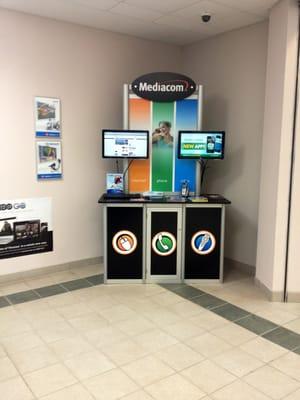 Mediacom kiosk