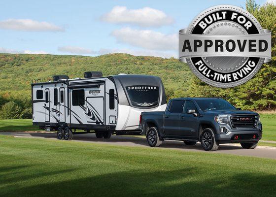 Sport Trek travel trailers sold here