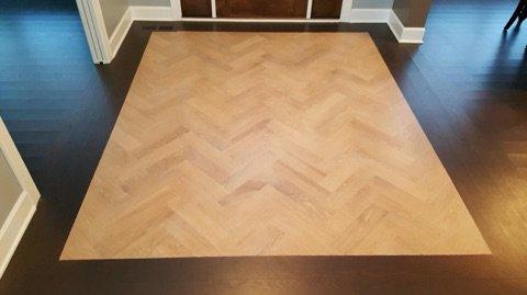 Herringbone Pattern Entry