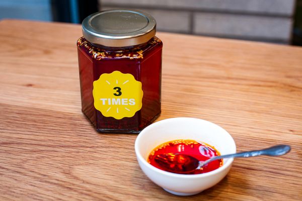 3 Times homemade chili oil