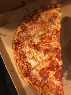 Lackluster Cheese Pizza at Jersey Johns