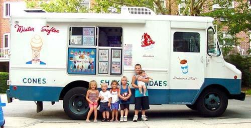 My 6 kids Mister Softee ERIC