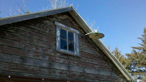 Siding and roof evaluation.