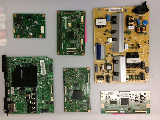 We carry large selection of Tv's parts.
From main boards to power supply's 
T-cons to main logic boards