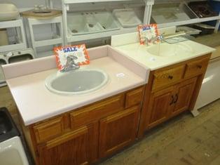 Sink in the Re-sale Store