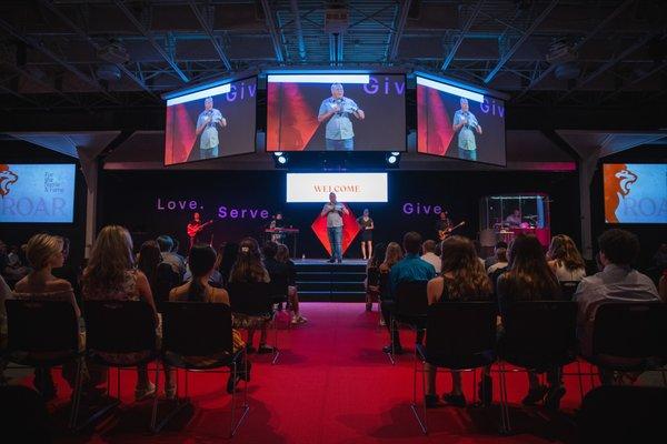 Inside Worship Center