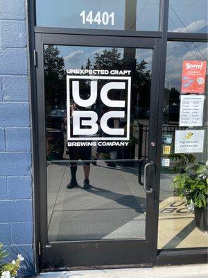 Rear door to UCBC.