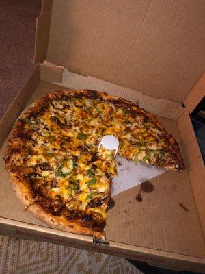 Barbecue Chicken Pizza