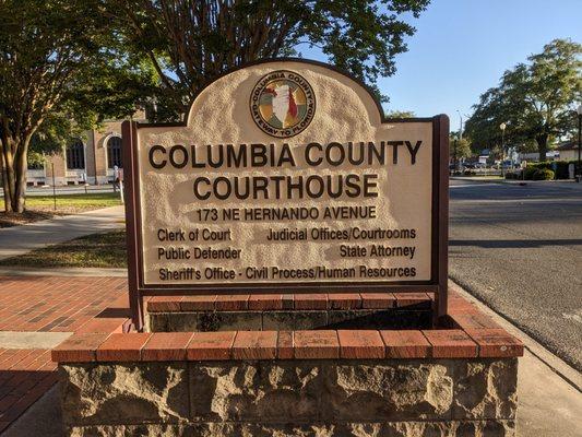 Columbia County Courthouse, Lake City