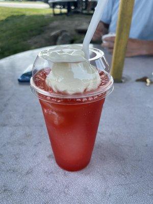 Cherry misty float