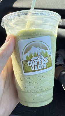 Matcha green tea latte